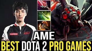 Ame - Broodmother Carry  Dota 2 Pro Gameplay Learn Top Dota