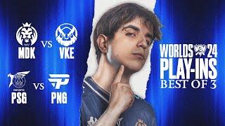 🟢WORLDS PLAYINS TAG 1  MDK vs VKE ab 14 Uhr🟢 #worlds2024