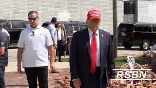 FULL SPEECH President Trump Delivers Remarks to the Press in Valdosta GA - 93024