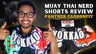 YOKKAO Panther Carbonfit Muay Thai Shorts  Tested for Training & Sparring