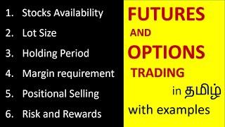 Futures and Options Trading in Tamil  Futures and Options in Tamil  Futures & Options with Example