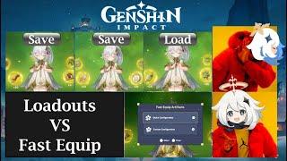 Fast Equip How to is it good Artifact Loadouts Genshin Impact