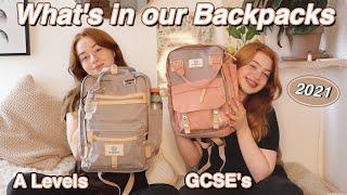 Whats in our Backpack 2021 *Back To School Supplies Tips Year 9 & 12 Secondary  Ruby and Raylee