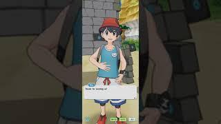 Pokémon Masters EX Story Events Ultra Beast Meet-And-Greet Elio Talking to Rei