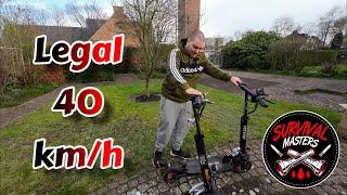 Unser Hitway H5 fährt LEGAL 40 KMH? Eflux Lite Six Unboxing