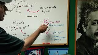 General chemistry coordination compounds linkage isomerism - DAT