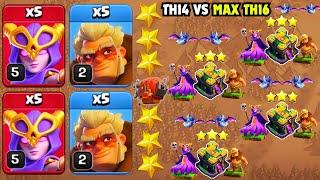 How to 3 Star TH14 vs MAX TH16 Every Time - Best TH14 Attack Strategy in Clash of Clans