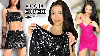 PROVANDO ROUPAS DE FESTA DA SHEIN