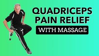 How to Massage Your Quadriceps With a Massage Gun