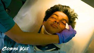 Cobra Kai Season 2 Miguel And Sam Are In The Hospital Scene