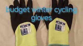 cycling winter gloves on a budget