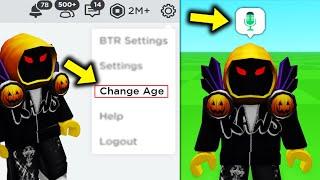 How To CHANGE Your AGE if UNDER 13 On Roblox... Change Birthday On Roblox