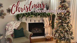 COZY CHRISTMAS 2023 DECOR IDEAS  LIVING ROOM DECORATE WITH ME