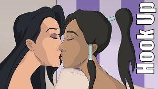 Cartoon Hook-Ups Korra and Asami