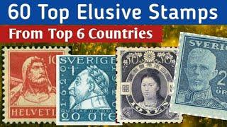 Most Expensive Stamps From Top 6 Countries  Rare & Choice Postage Stamps Quick Review