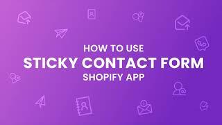 Sticky Floating Contact Us Form App for Shopify