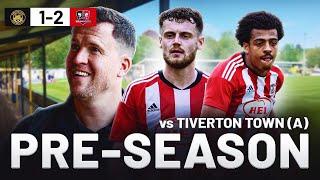 Pre-Season View Tiverton Town A  Exeter City Football Club