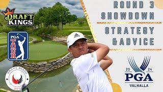 Round 3 Showdown  PGA Championship  DraftKings  PGA DFS  Strategy  Picks  Advice