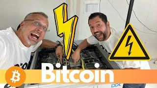 Bitcoin Mining 26.000 Watt in Öl ️️ DCX WasserÖl Kühlung für #Bitcoin #solar #deutschland