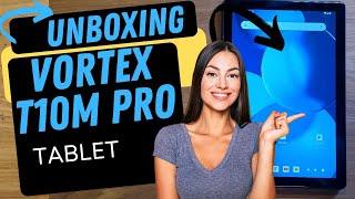 Unboxing Vortex T10M Pro Tablet - First Impressions - Side by Side with an iPad Air  Gen 1
