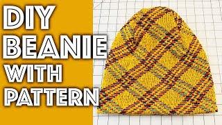 DIY Beanie With Pattern  Sew Anastaisa