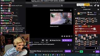 xQc checks Forsens offline chat and join raiders to roast Bajs w Juicers