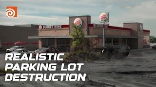 Realistic Parking Lot Destruction  Beginner Houdini Tutorial