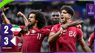 #AsianCup2023  Semi-final  Islamic Republic Of Iran 2 - 3 Qatar