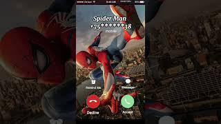 Spider Man call you #shortvideo