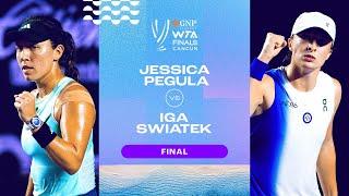 Jessica Pegula vs. Iga Swiatek  2023 WTA Finals Final  WTA Match Highlights