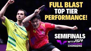 Fan Zhendong vs Hugo Calderano  Top Tier Performance  WTT Champions Chongqing 2024  PPTV Review