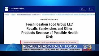 Hundreds of ready to eat foods being recalled due to possible listeria contamination