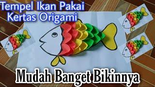 Cara Membuat Kolase Ikan Menggunakan Kertas Origami yang Unik  Tips Mudah Membuat Kolase Ikan