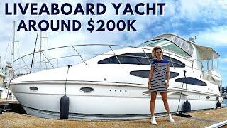 $ 229000 2005 CRUISERS 405 Express Motoryacht Liveaboard & Starter Yacht Tour