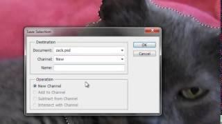 photoshop selection tools 012 save load selection