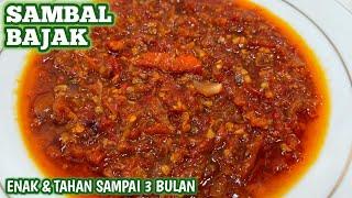 RESEP SAMBAL BAJAK ENAK DAN TAHAN LAMA SAMPAI 3 BULAN