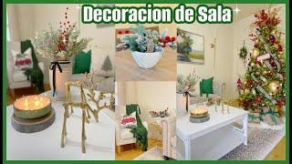 DECORACION DE SALA EN NAVIDAD