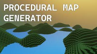 How to make a procedural map generator in Roblox Studio