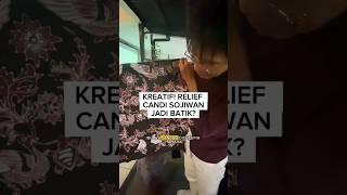 Kerennya Batik yg Terinspirasi Relief Candi Sojiwan. Bisa Nebak Cerita di Balik Relief Ini? #shorts