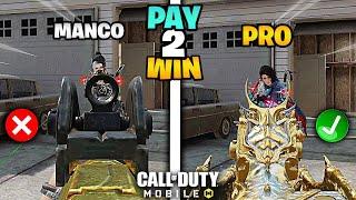 CALL OF DUTY MOBILE SÍ ES PAY TO WIN Y POR QUE ESTA ARRUINADO EL JUEGO.....