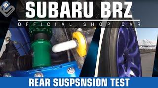 Albino Rhino Subaru BRZ Rear Suspension in ACTION - RallySportDirect.com