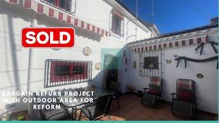 SOLD Charming Spanish Property for Sale 69950 euros sold with furniture