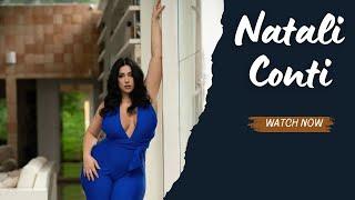 Natali Conti ▶️ Glamorous Plus Size Curvy Fashion Model  Biography Wiki Lifestyle