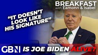 There are serious rumours of whether Joe Biden is alive - his own staff werent aware hed quit