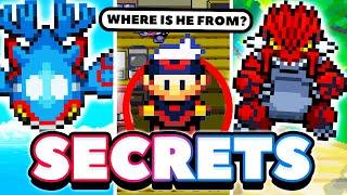 25 SECRETS THAT 97% OF PLAYERS DONT KNOW OF POKEMON RUBY & SAPPHIRE