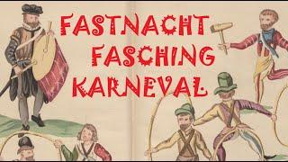 Woher Karneval und Fastnacht kommen   MittelAlter