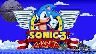 Sonic 3 A.I.R. Mania Edition  Full Game Playthrough 1080p60fps