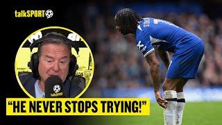 Jeff Stelling BLASTS Chelsea Fans For BOOING Raheem Sterling & DEFENDS His Effort & Commitment 