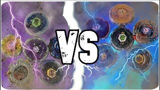 Solar System Bladers vs Season Bladers TAG TEAM Beyblade Metal Fight MARATHON