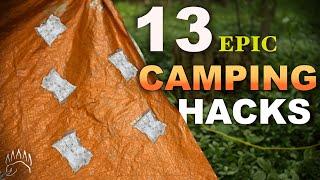 Top 13 Camping Hacks that ACTUALLY work